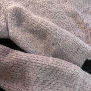 Nasty Gal Lavender Knit Sweater